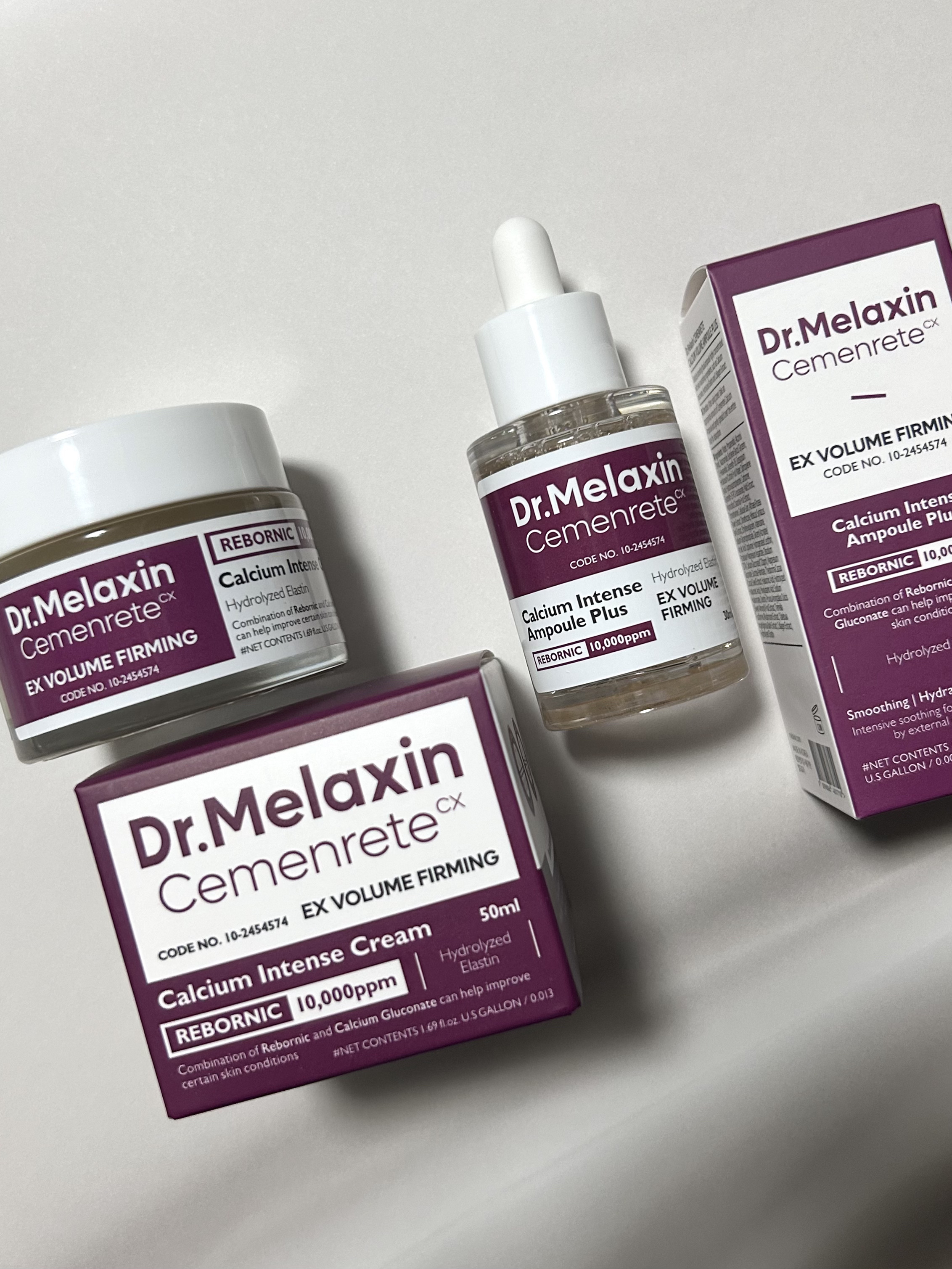 Cemenrete Calcium Intense Cream/Dr.Melaxin/フェイスクリームを使ったクチコミ（1枚目）