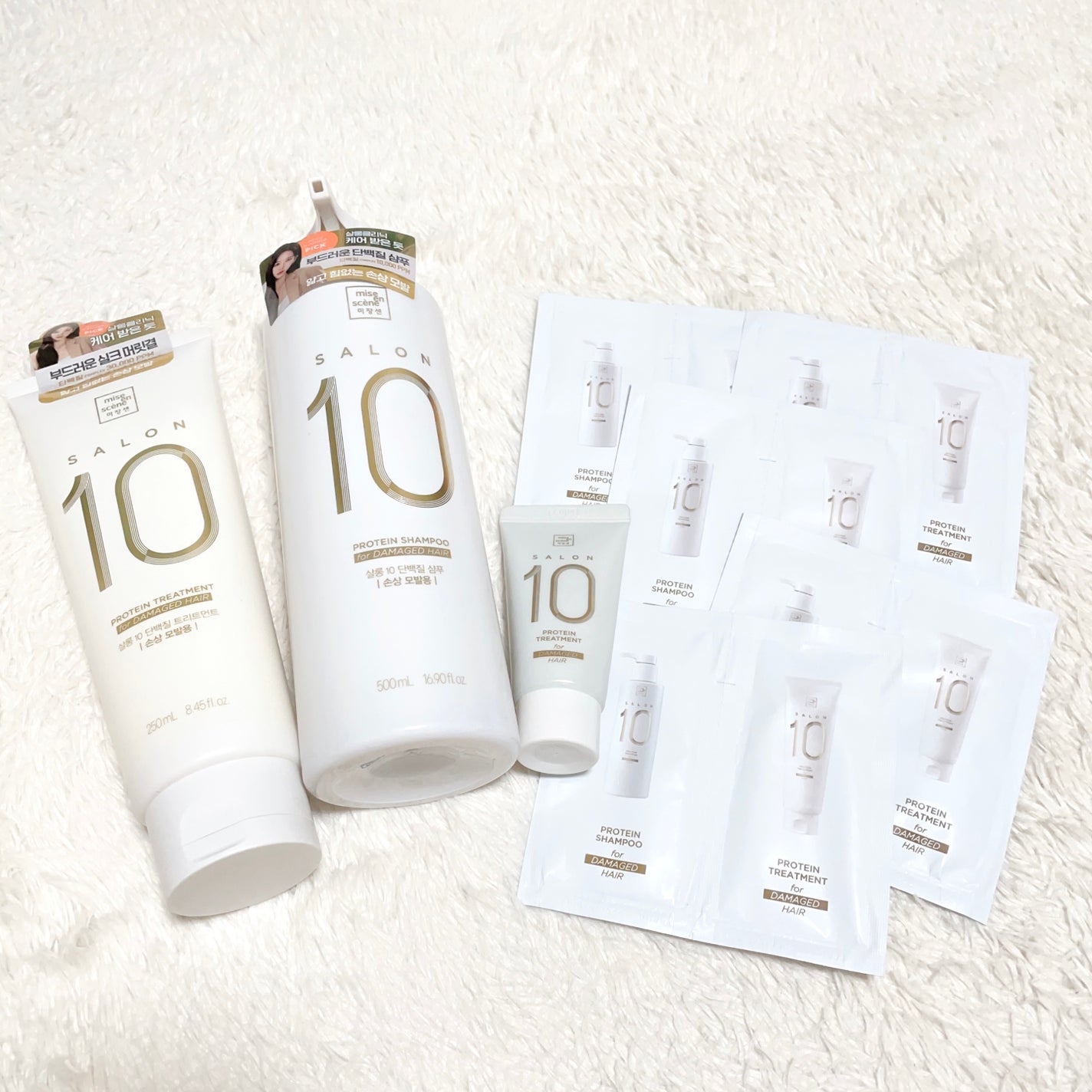 ミジャンセン サロン10 ミストトリートメント/miseenscene/アウトバストリートメントを使ったクチコミ(3枚目)