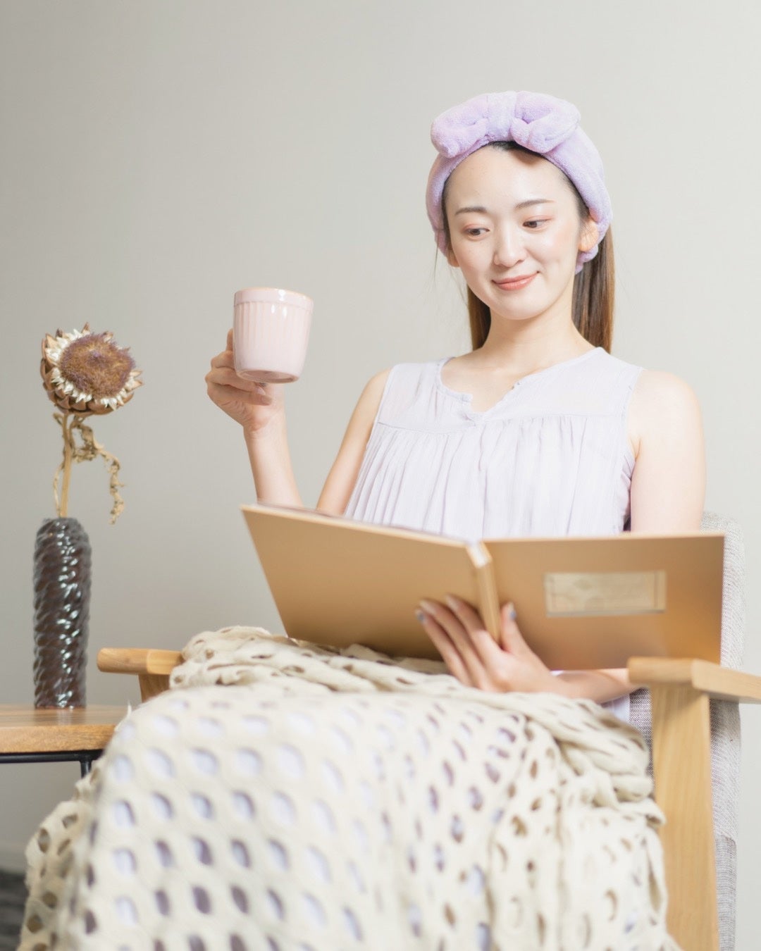 mofumo on LIPS 「お風呂上がりは、“わたしと向き合う”ための静かな時間。@mof..」(1枚目)