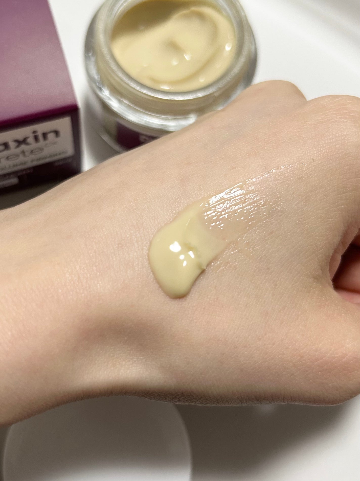 Cemenrete Calcium Intense Cream/Dr.Melaxin/フェイスクリームを使ったクチコミ(3枚目)