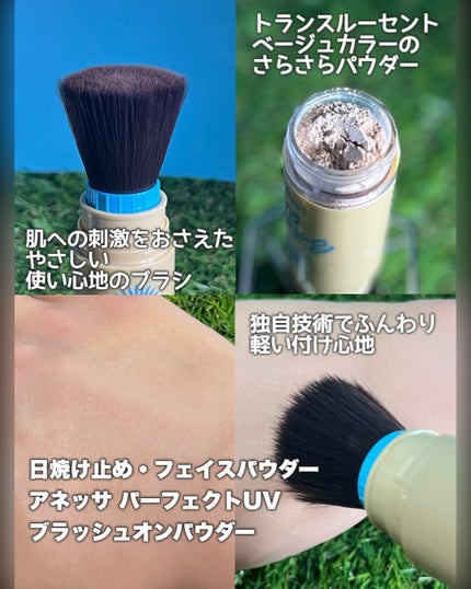 アネッサ パーフェクト UV ブラッシュオンパウダー/アネッサ/日焼け止めパウダーを使ったクチコミ(4枚目)