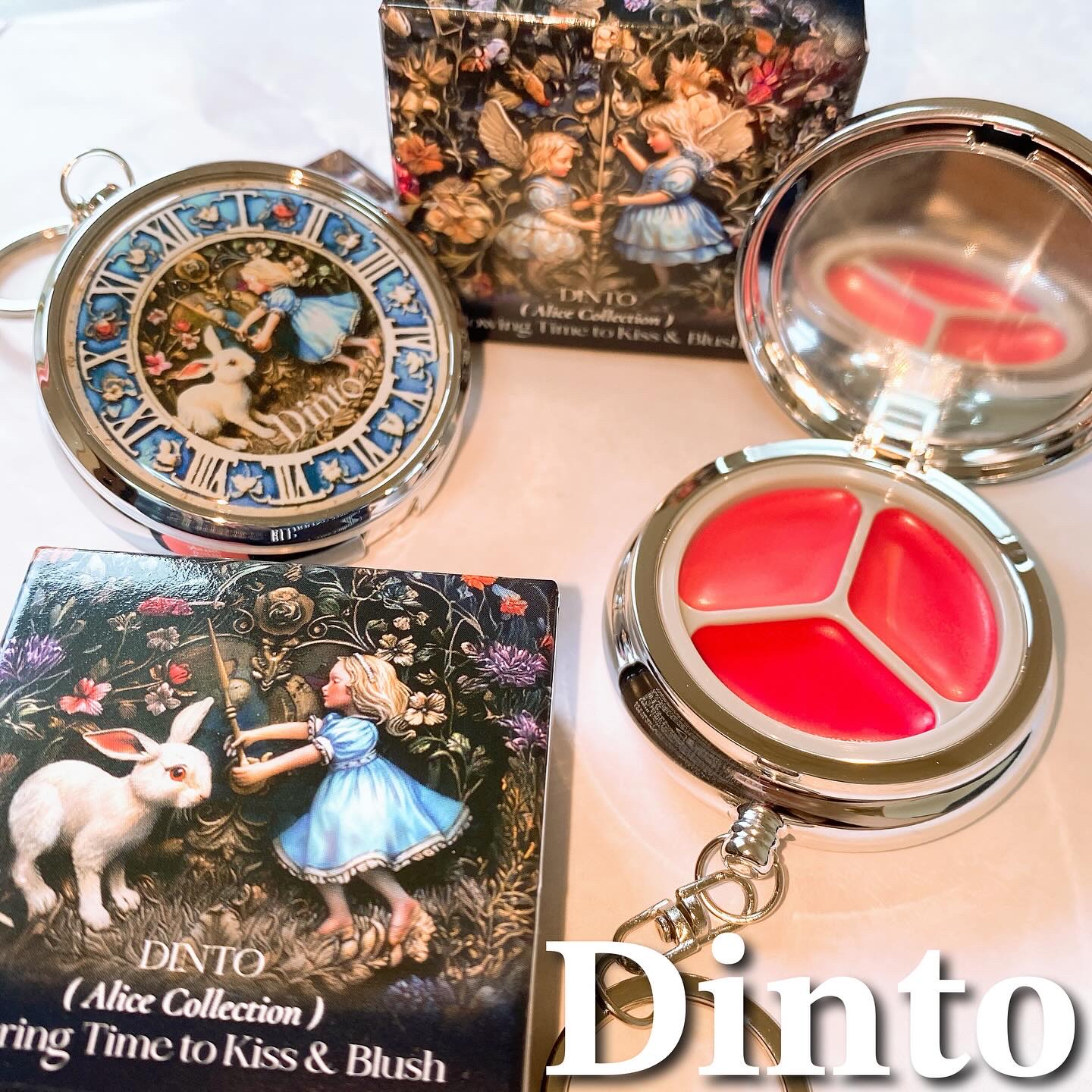 ブラーリングタイムトゥーキスアンドブラッシュ/Dinto/口紅を使ったクチコミ（1枚目）