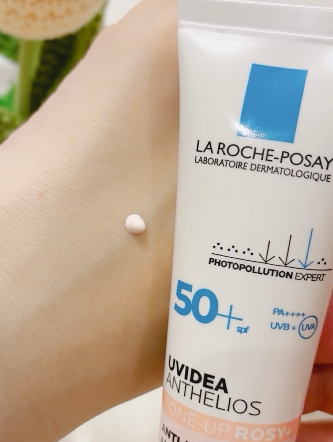 UVイデア XL プロテクショントーンアップ ローズ+/ラ ロッシュ ポゼ/日焼け止め・UVケアを使ったクチコミ（2枚目）