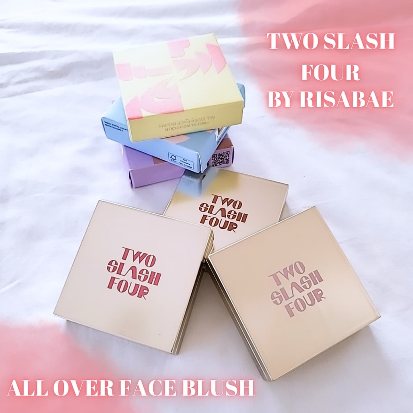 オールオーバーフェイスブラッシュ/TWO SLASH FOUR/パウダーチークを使ったクチコミ（1枚目）