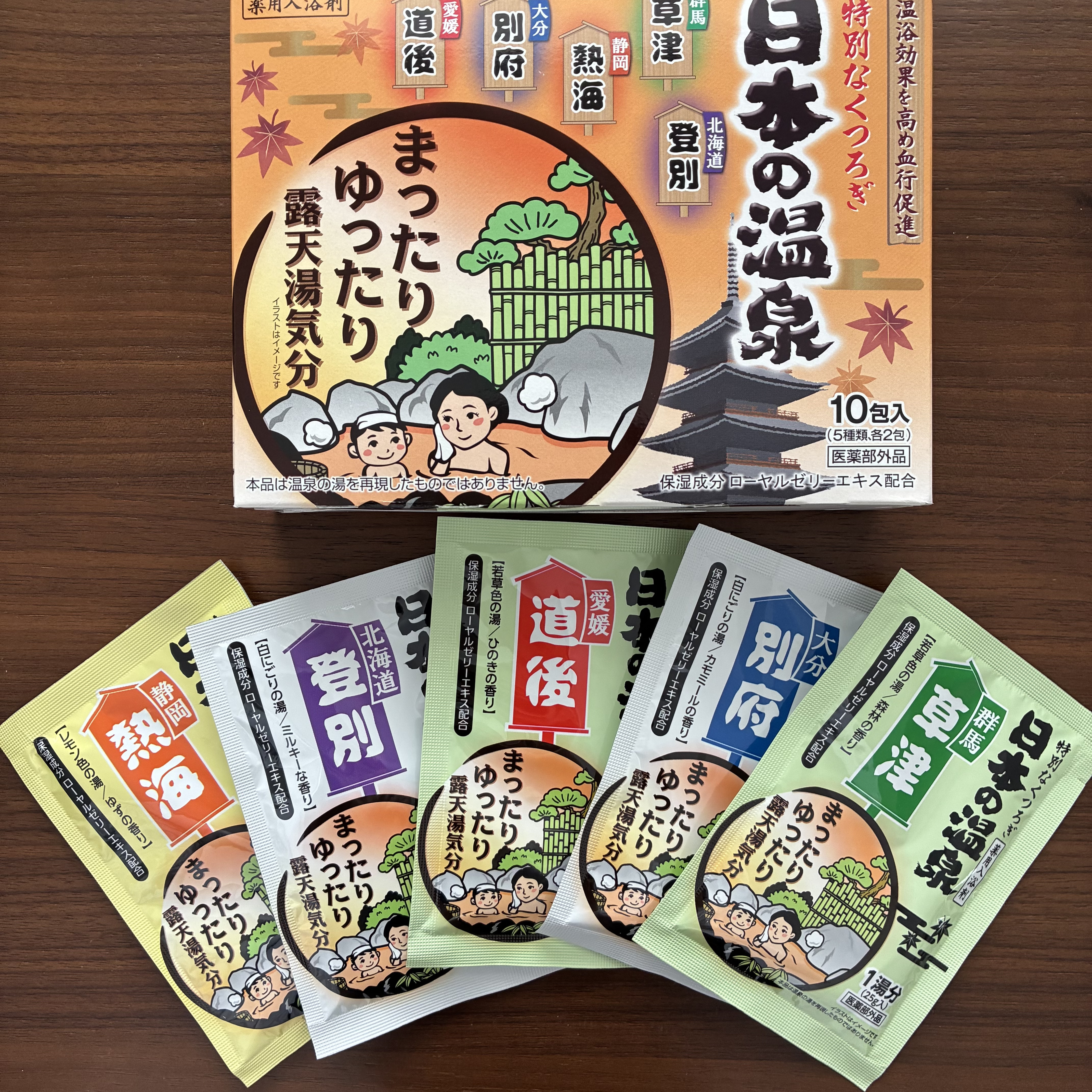 試してみた】日本の温泉シリーズ 気分は湯郷めぐり 井藤漢方製薬の