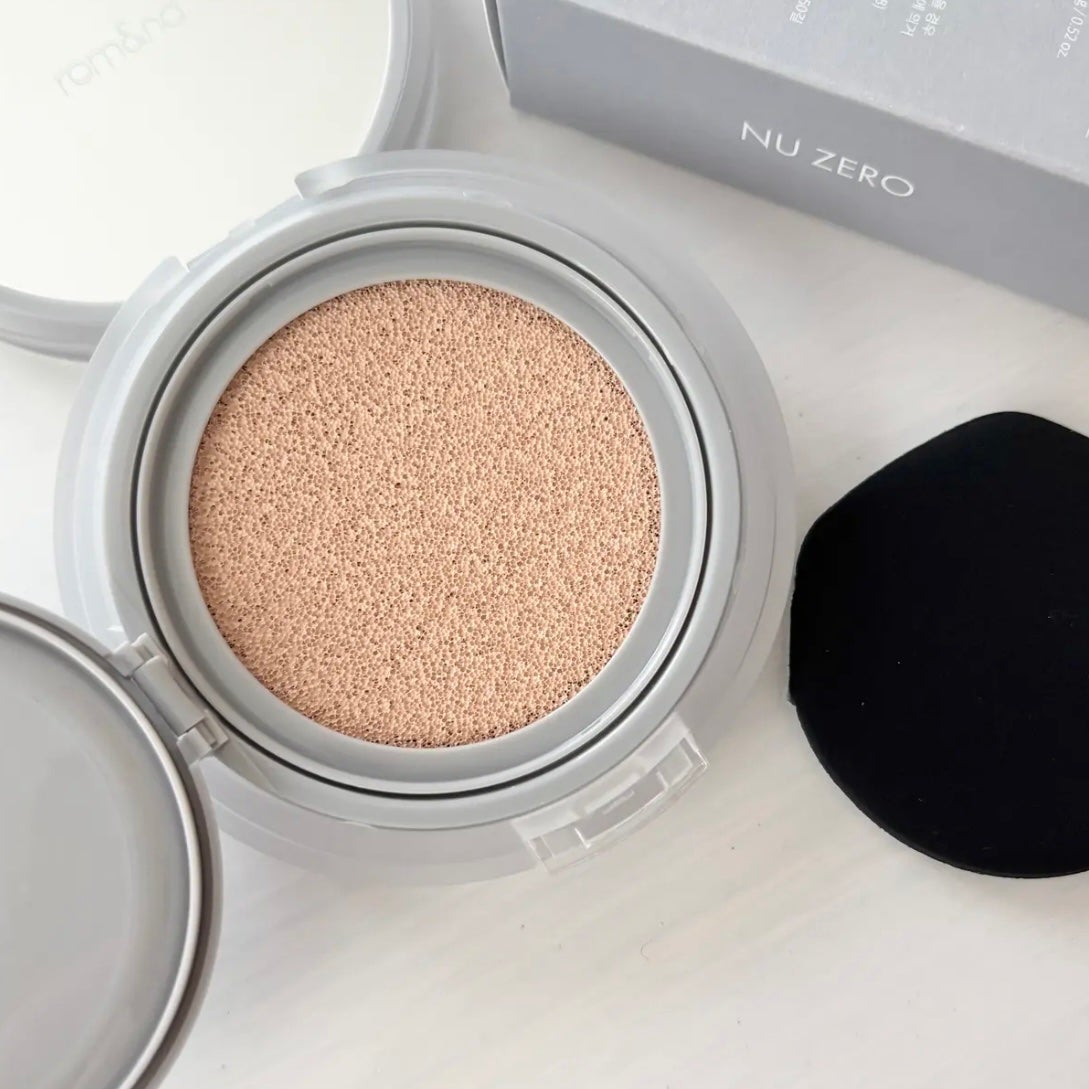 ヌーゼロクッション/rom&nd/クッションファンデーションを使ったクチコミ(4枚目)