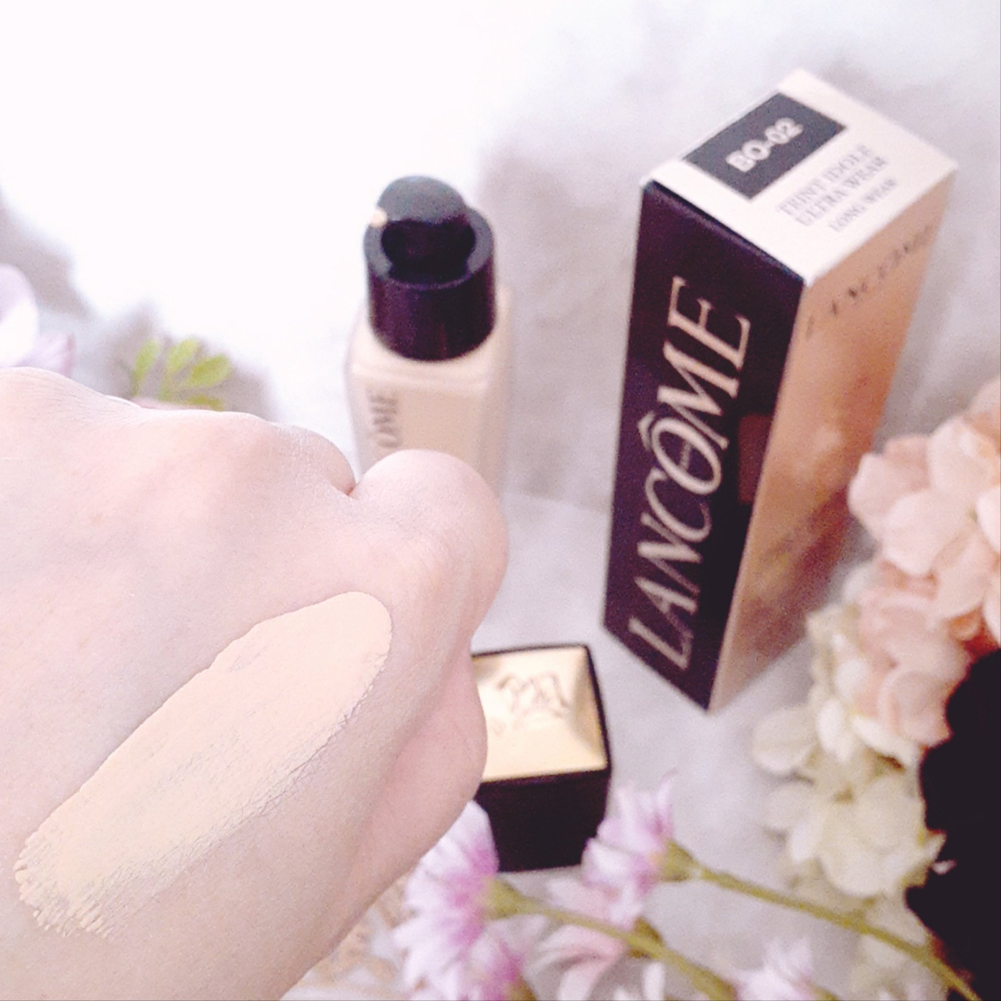 タンイドル ウルトラ ウェア リキッド N/LANCOME/リキッドファンデーションを使ったクチコミ（2枚目）