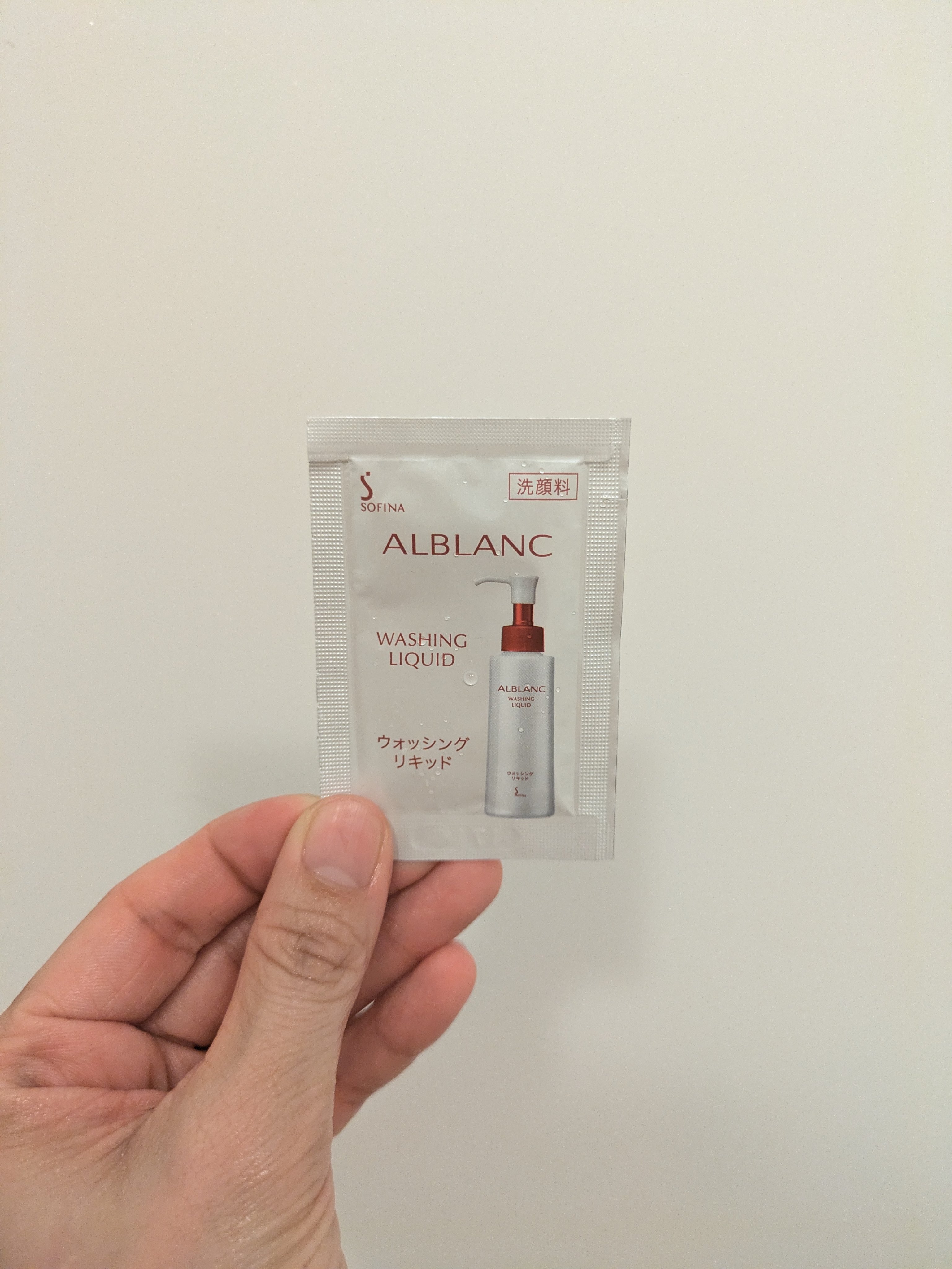 ウォッシングリキッド/ALBLANC/その他洗顔料を使ったクチコミ（1枚目）