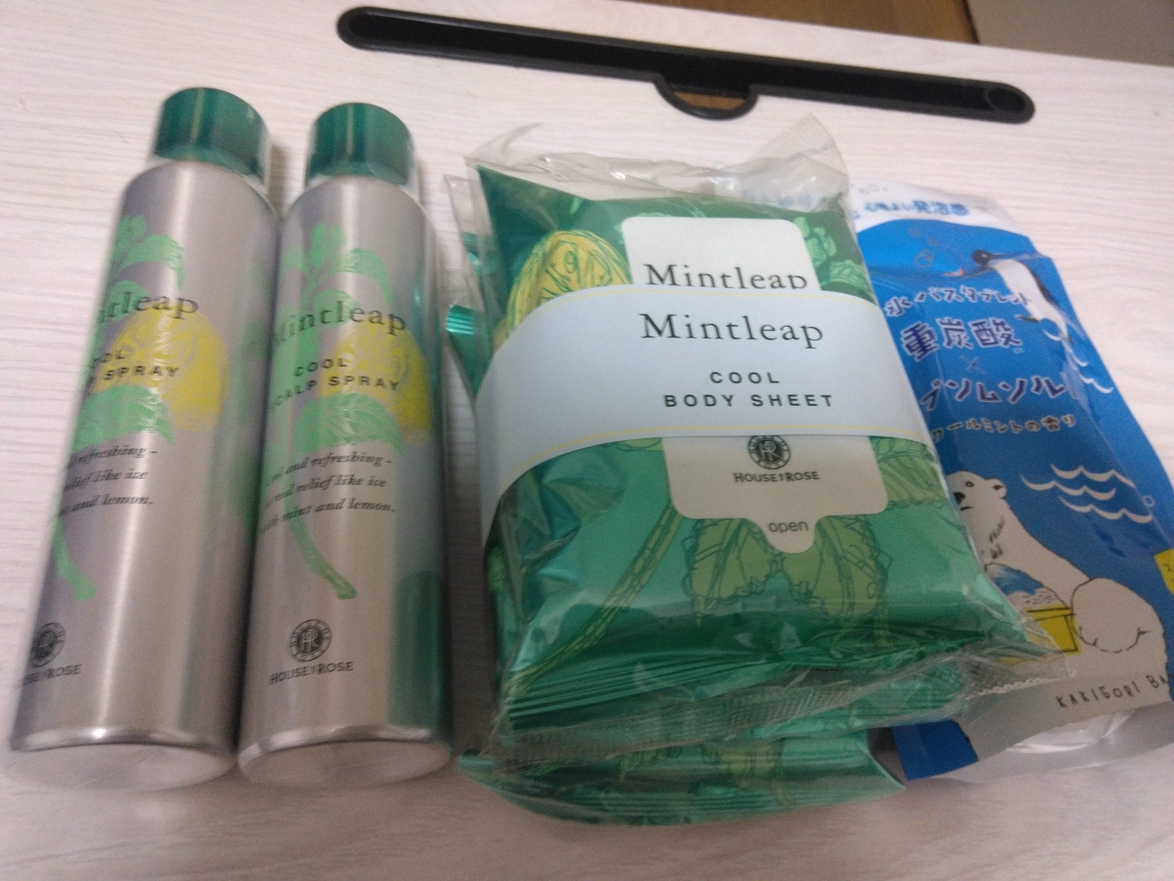 ミントリープ クール スカルプスプレー/ハウス オブ ローゼ/頭皮ローションを使ったクチコミ（1枚目）
