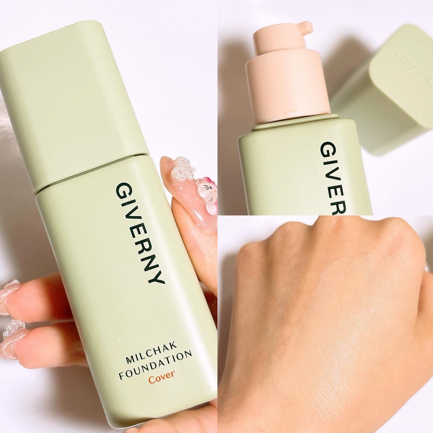 ジヴェルニー 密着カバークッション/GIVERNY/クッションファンデーションを使ったクチコミ(3枚目)