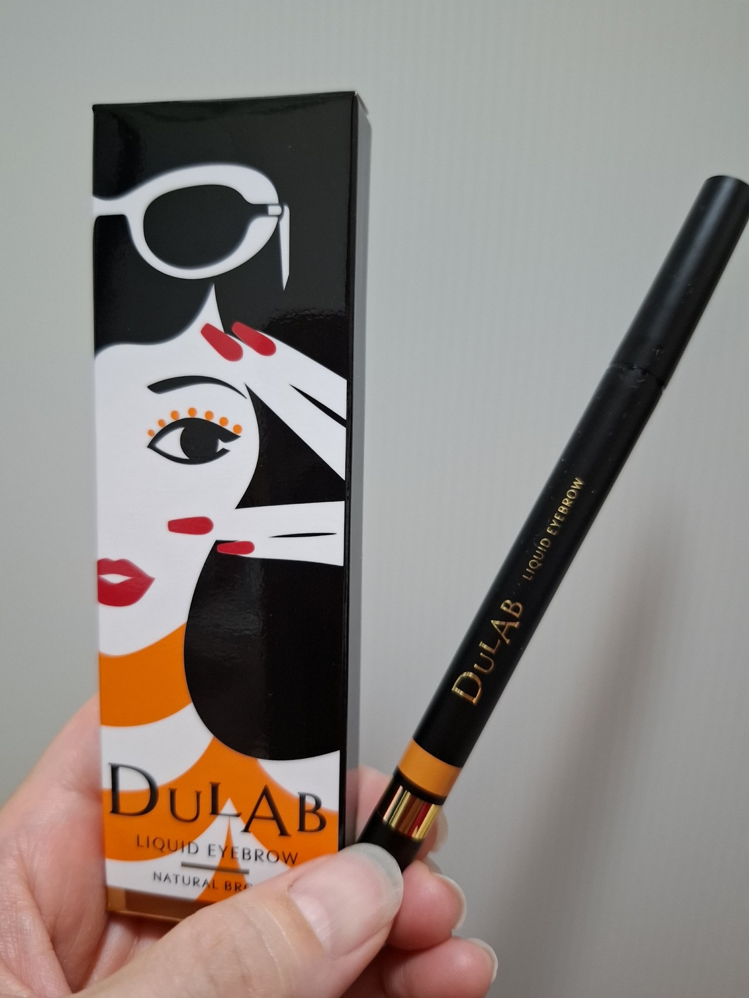 DULAB リキッドアイブロウ ナチュラルブラウン/DULAB/リキッドアイブロウを使ったクチコミ（1枚目）