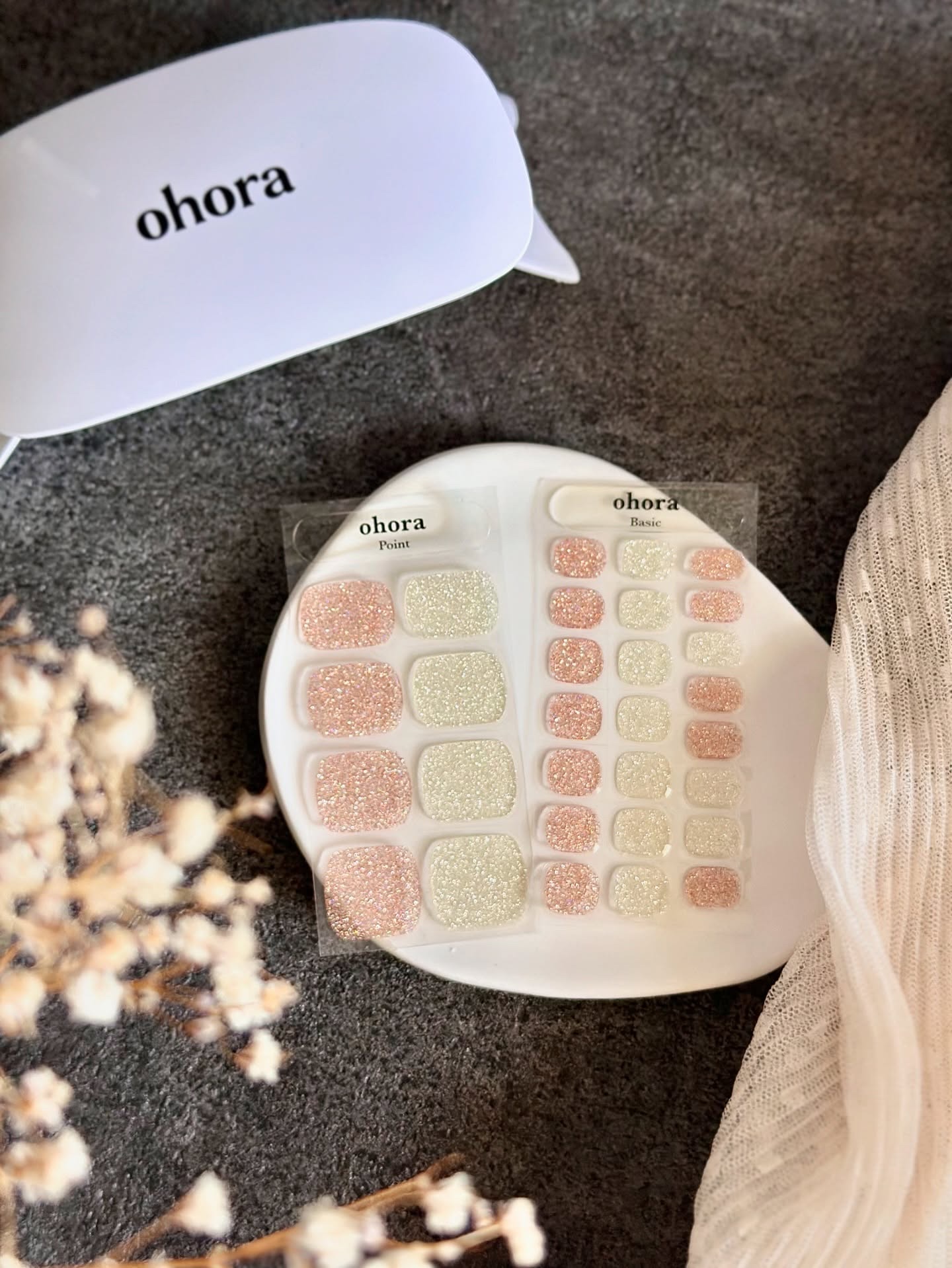 セミキュアジェルネイル(ペディキュア)/ohora/ネイルシールを使ったクチコミ（3枚目）