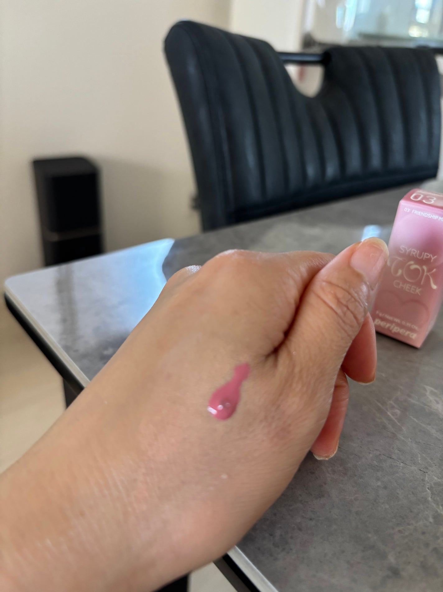 ペリペラ シロッピー トック チーク/PERIPERA/リキッドチークを使ったクチコミ(3枚目)