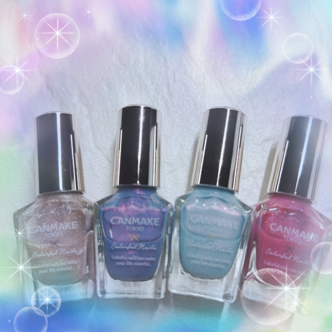 カラフルネイルズ/キャンメイク/マニキュアを使ったクチコミ（3枚目）
