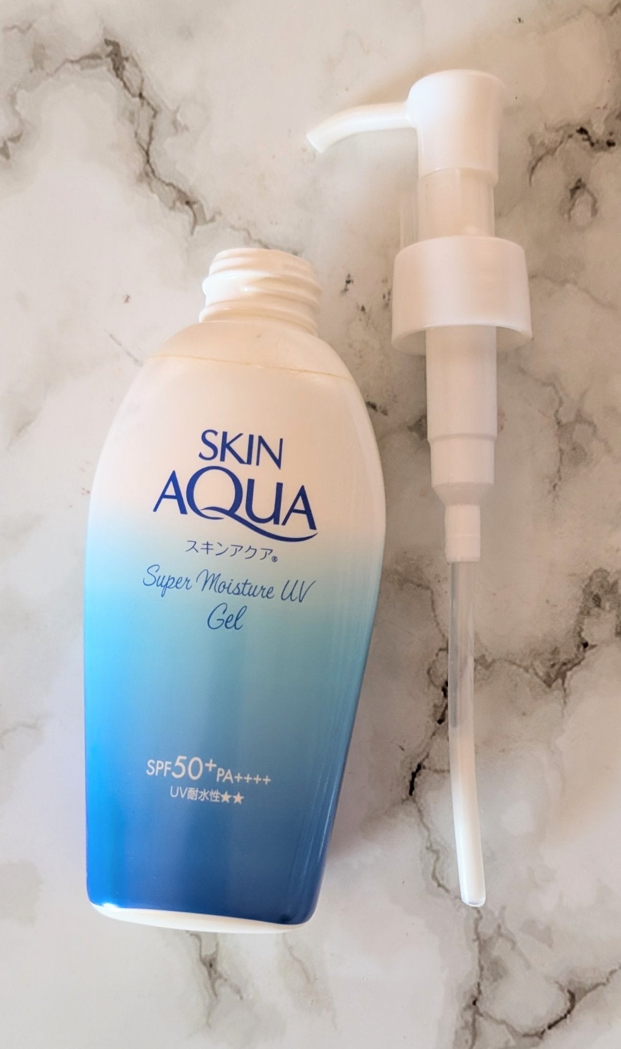 スキンアクア スーパーモイスチャージェル/スキンアクア/日焼け止めジェルを使ったクチコミ(1枚目)