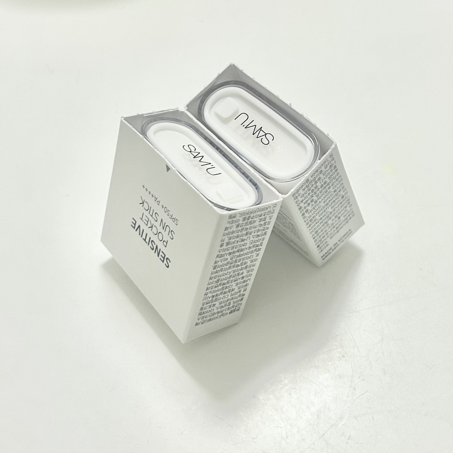 センシティブポケットサンスティック/SAM'U/日焼け止めスティックを使ったクチコミ（2枚目）