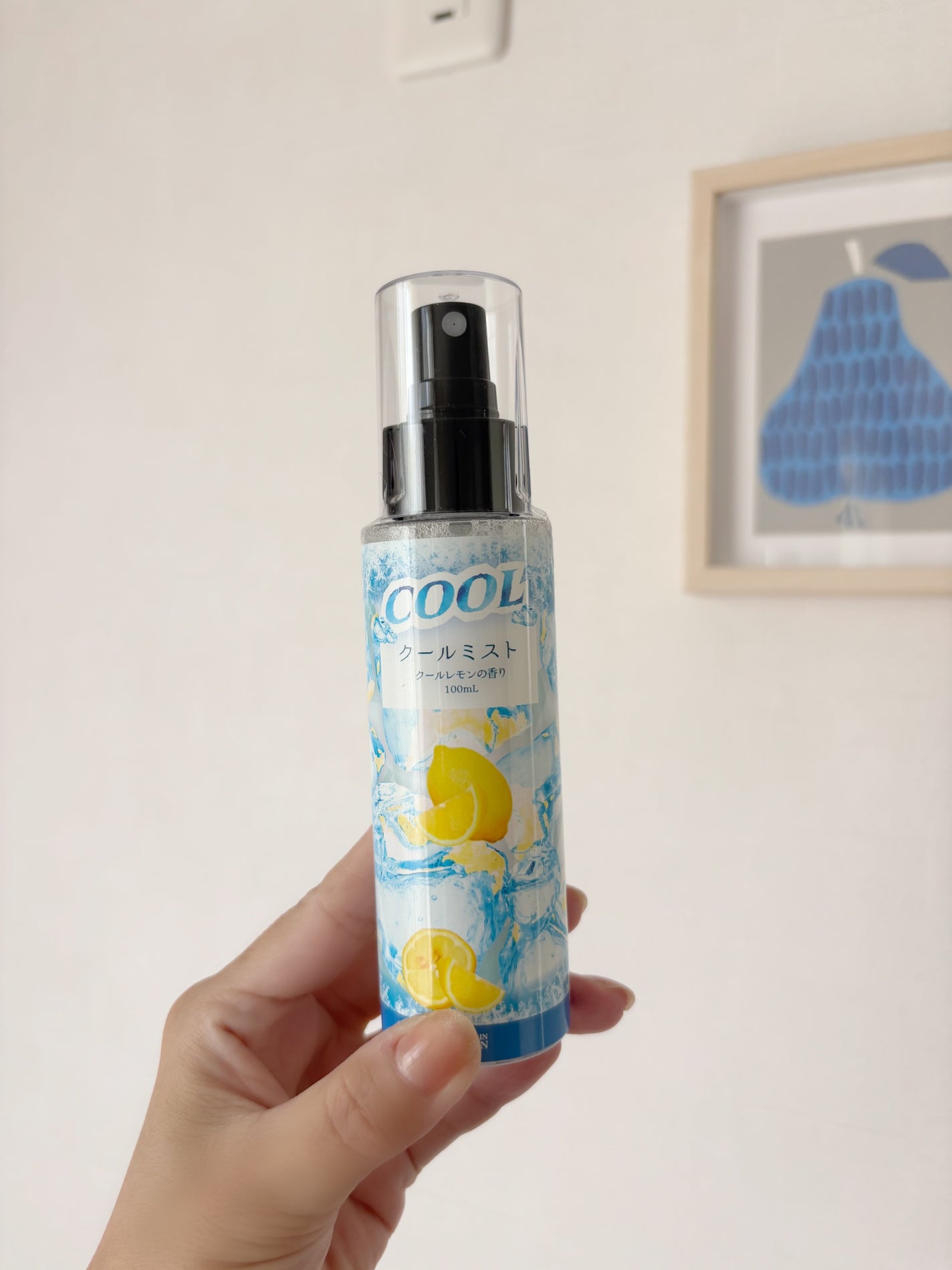 e on LIPS 「ひんやりミスト子どもからの父の日プレゼント。私もちょっと拝借😊..」(1枚目)