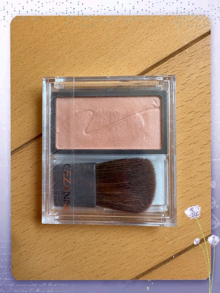 チークブラッシュ/CEZANNE/パウダーチークを使ったクチコミ(1枚目)