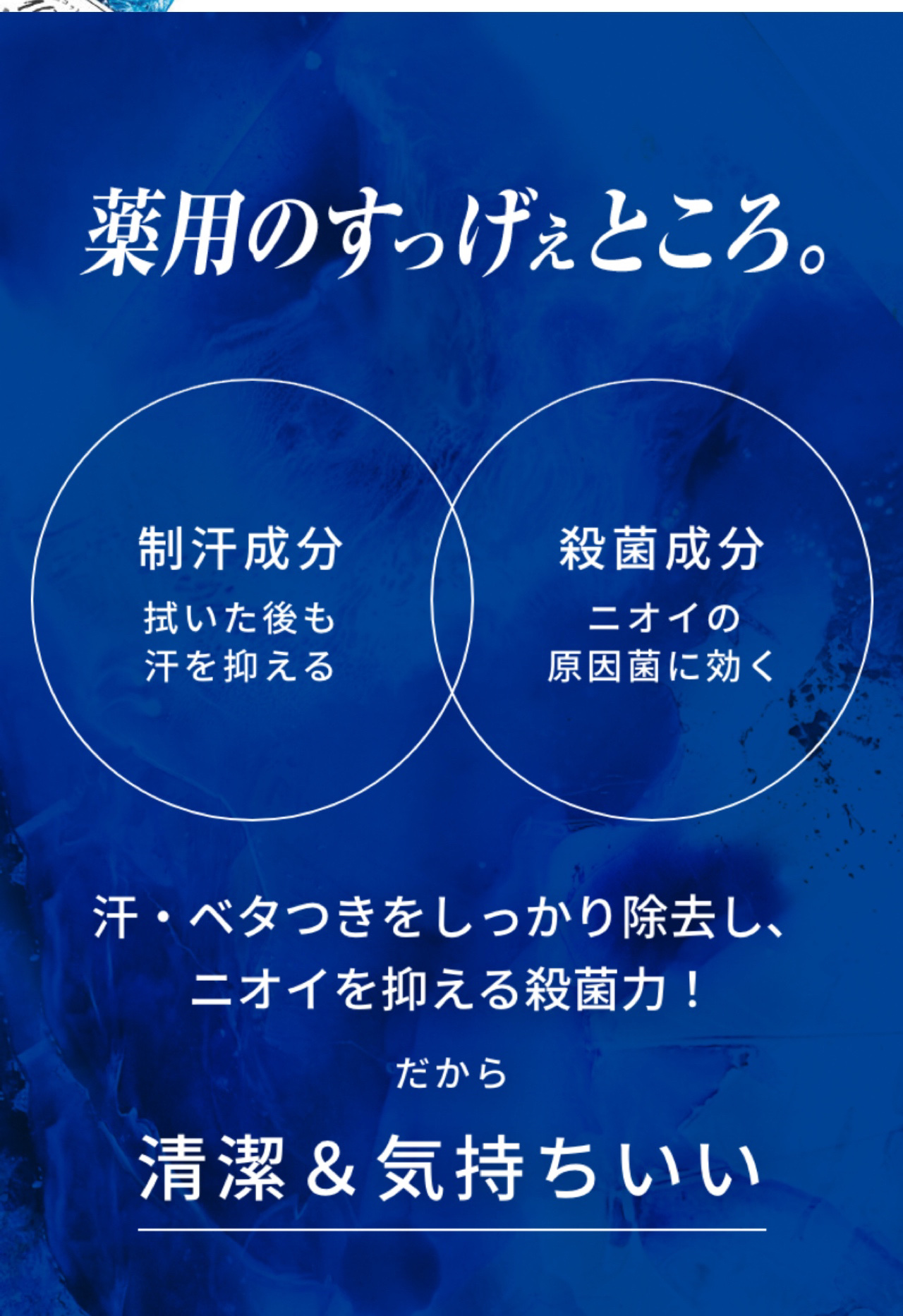 アイスデオドラント ボディペーパーN フリーズピーチ/ギャツビー/ボディシートを使ったクチコミ（2枚目）