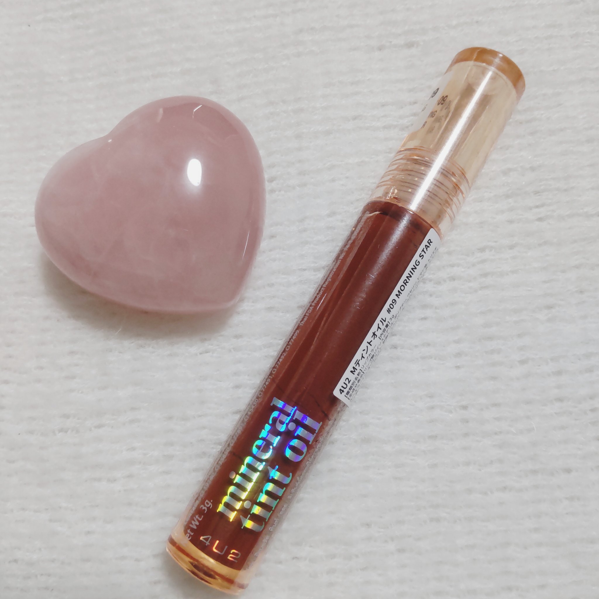 ミネラルティントオイル/4U2/リップティントを使ったクチコミ（1枚目）