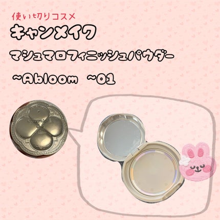 マシュマロフィニッシュパウダー ~Abloom~/キャンメイク/プレストパウダーを使ったクチコミ(1枚目)