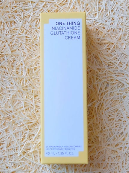 ナイアシンアミド グルタチオン クリーム/ONE THING/フェイスクリームを使ったクチコミ(8枚目)