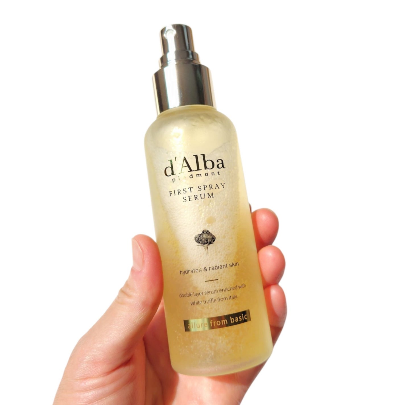 ダルバ ホワイトトリュフファーストスプレーセラム/ダルバ/ミスト状化粧水を使ったクチコミ(3枚目)