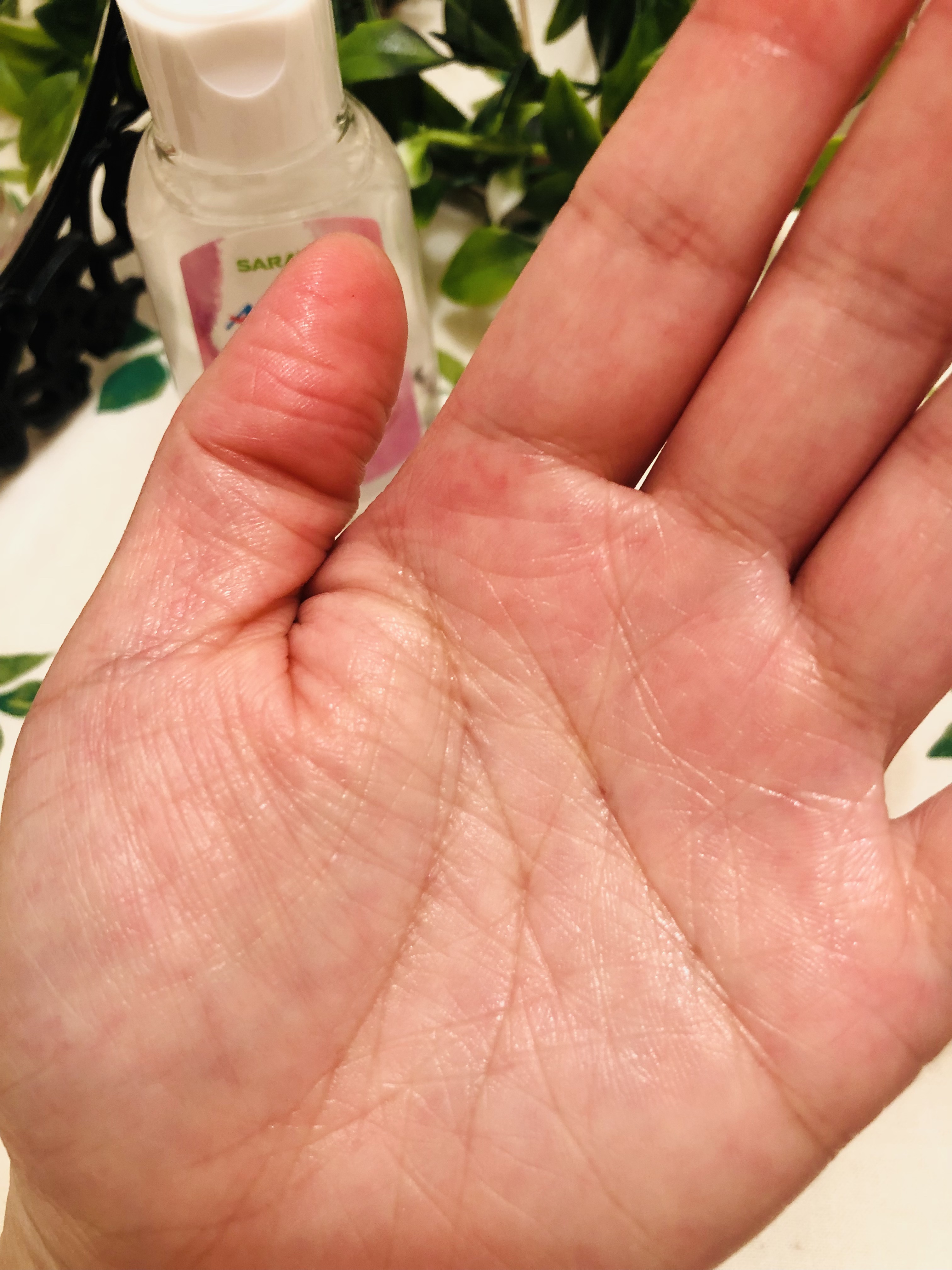 アルソフトアロマ 手指消毒ローション ゼラニウムの香り［指定医薬部外品］/サラヤ/その他を使ったクチコミ（3枚目）