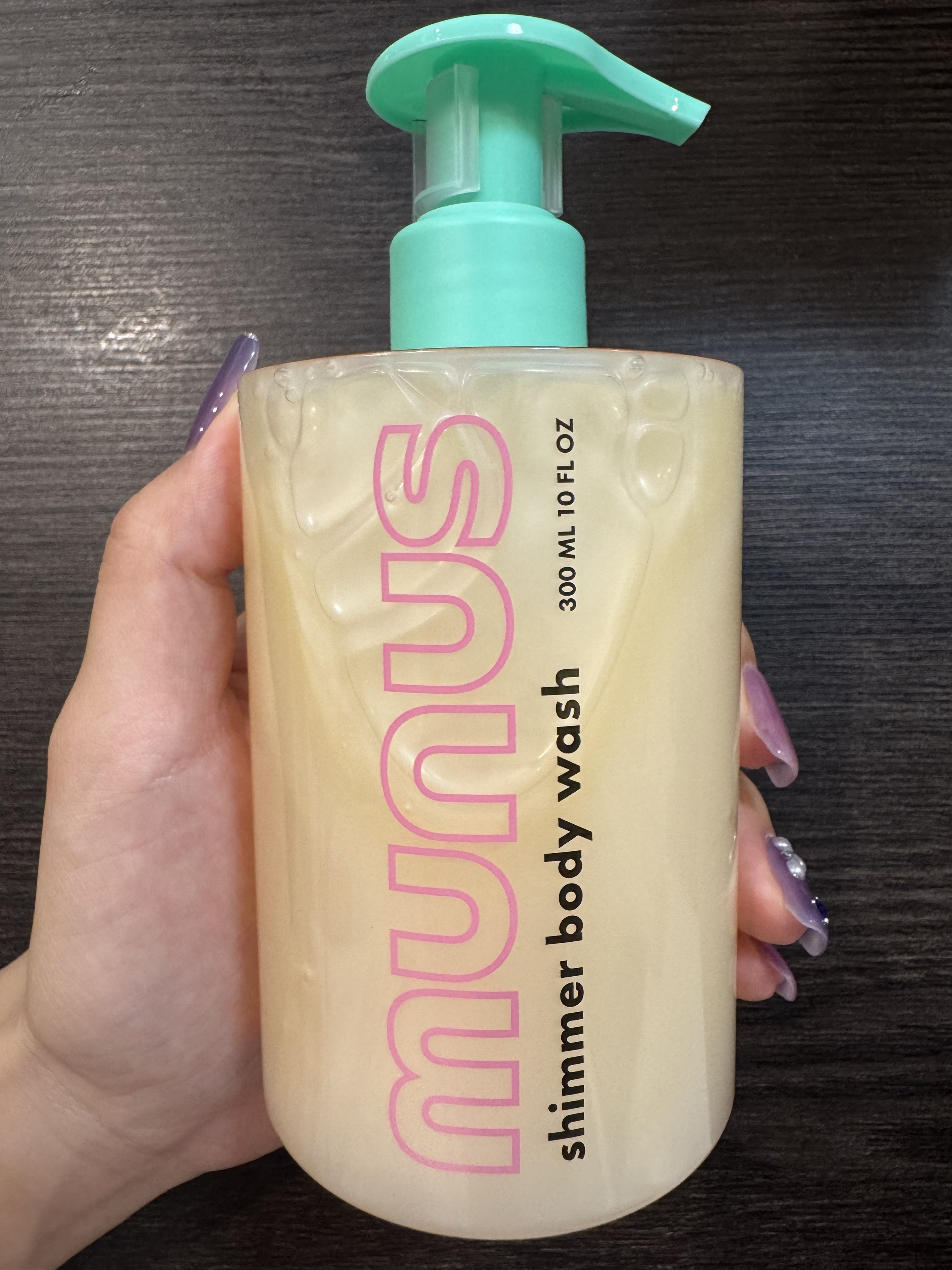 ベルベットドリームシマーボディーウォッシュ/munus/ボディソープを使ったクチコミ（1枚目）