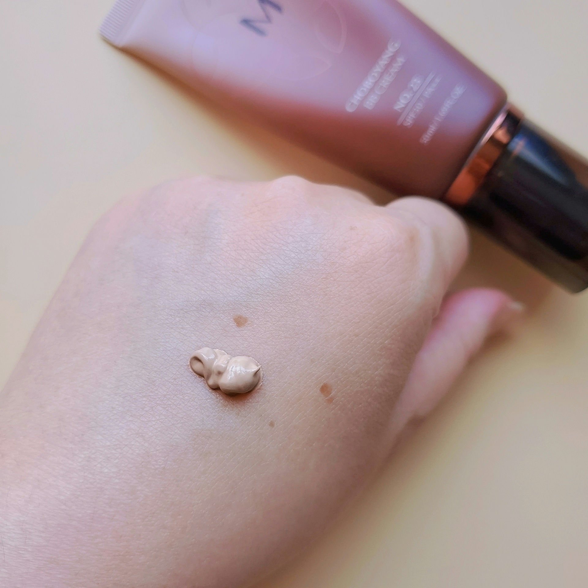 美思 チョボヤン BBクリーム（N）/MISSHA/BBクリームを使ったクチコミ（3枚目）