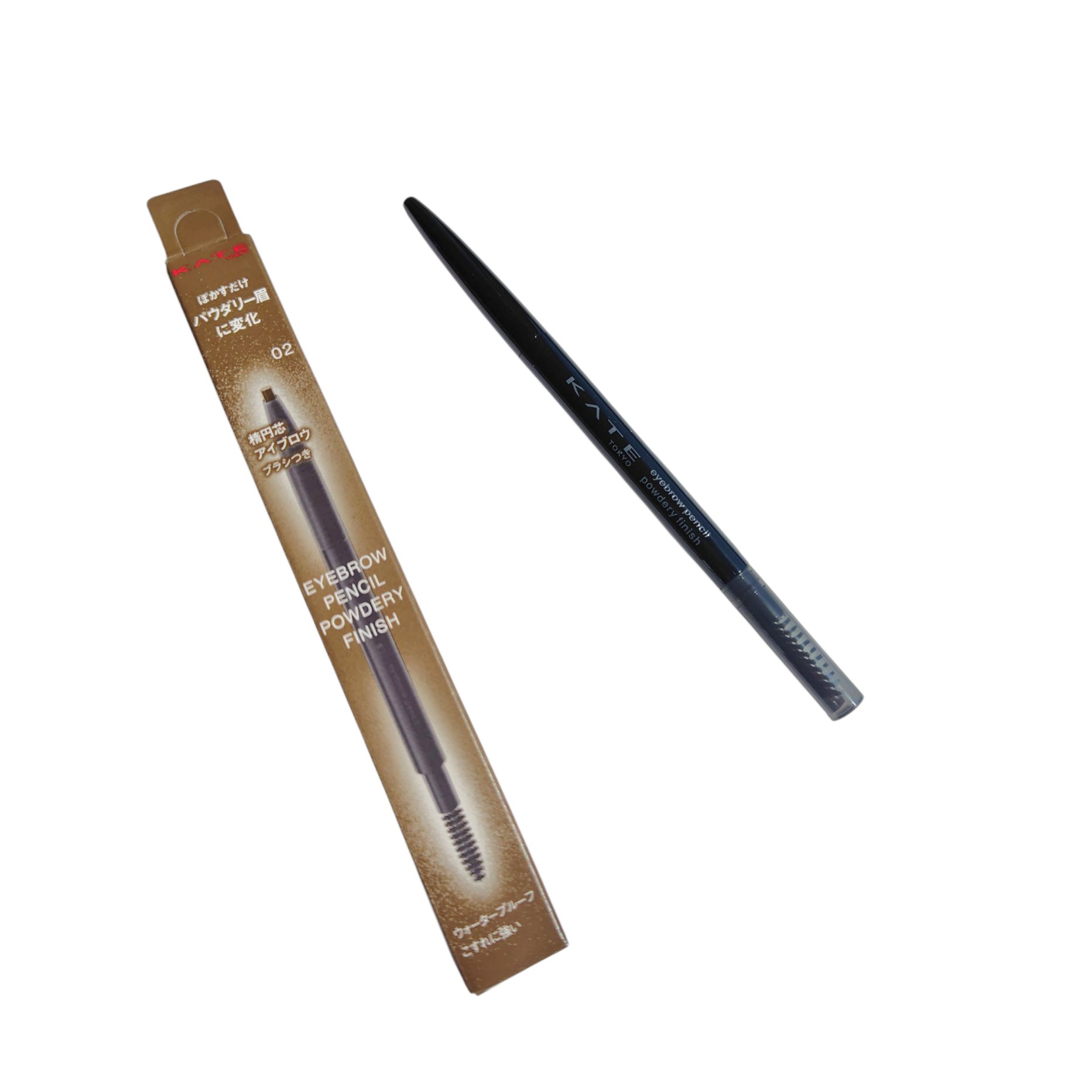 ケイト アイブロウペンシル(パウダリーフィニッシュ) 02 オリーブブラウン/KATE/アイブロウペンシルを使ったクチコミ（1枚目）