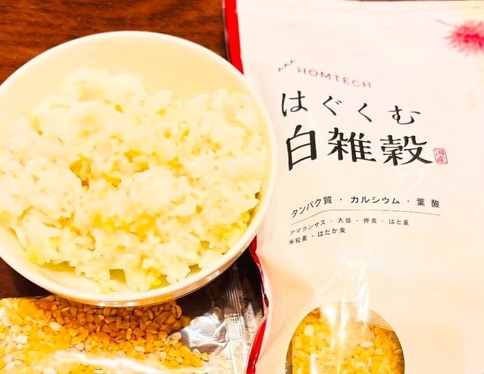 chiekotan on LIPS 「2025年4月に新発売、「はぐくむ白雑穀」@homtech_p..」(2枚目)
