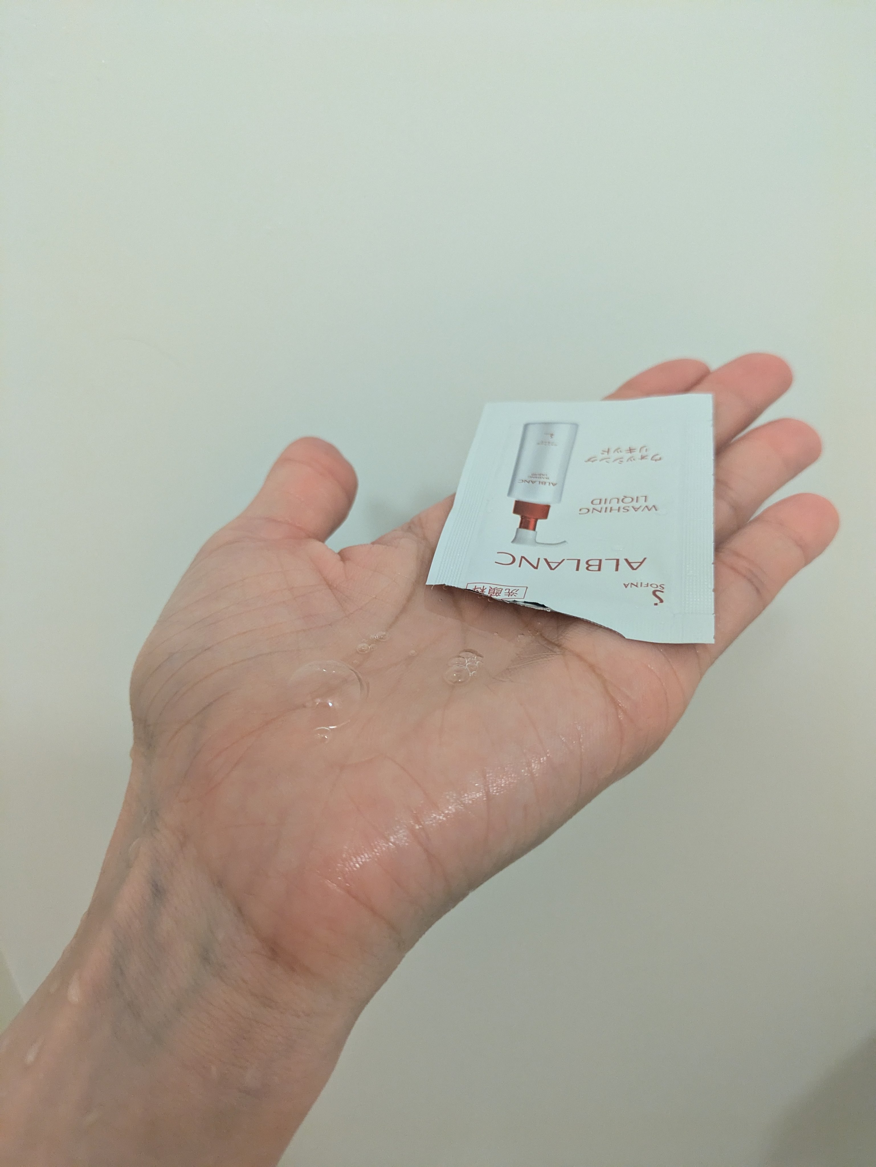 ウォッシングリキッド/ALBLANC/その他洗顔料を使ったクチコミ（2枚目）