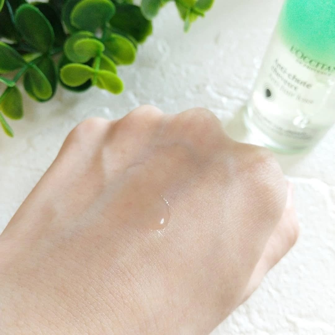 薬用 メディカル アンチヘアロスセラム/L'OCCITANE/頭皮ローションを使ったクチコミ(3枚目)