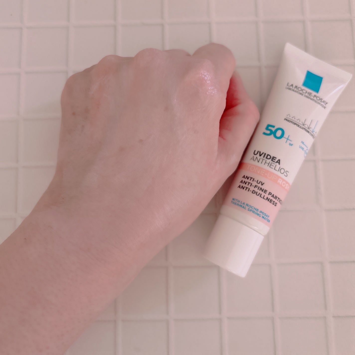UVイデア XL プロテクショントーンアップ ローズ+/ラ ロッシュ ポゼ/日焼け止め・UVケアを使ったクチコミ(3枚目)