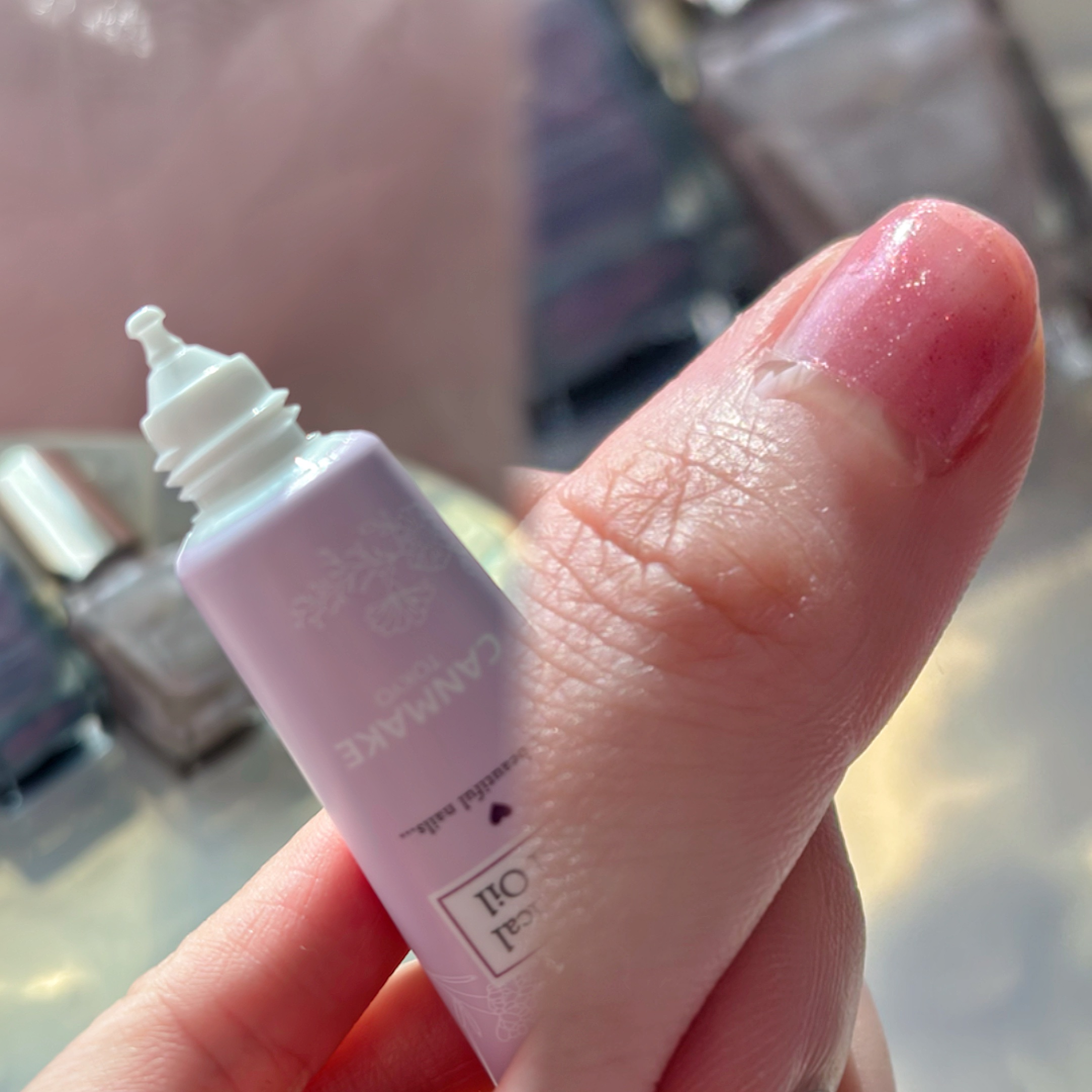 カラフルネイルズ/キャンメイク/マニキュアを使ったクチコミ（3枚目）