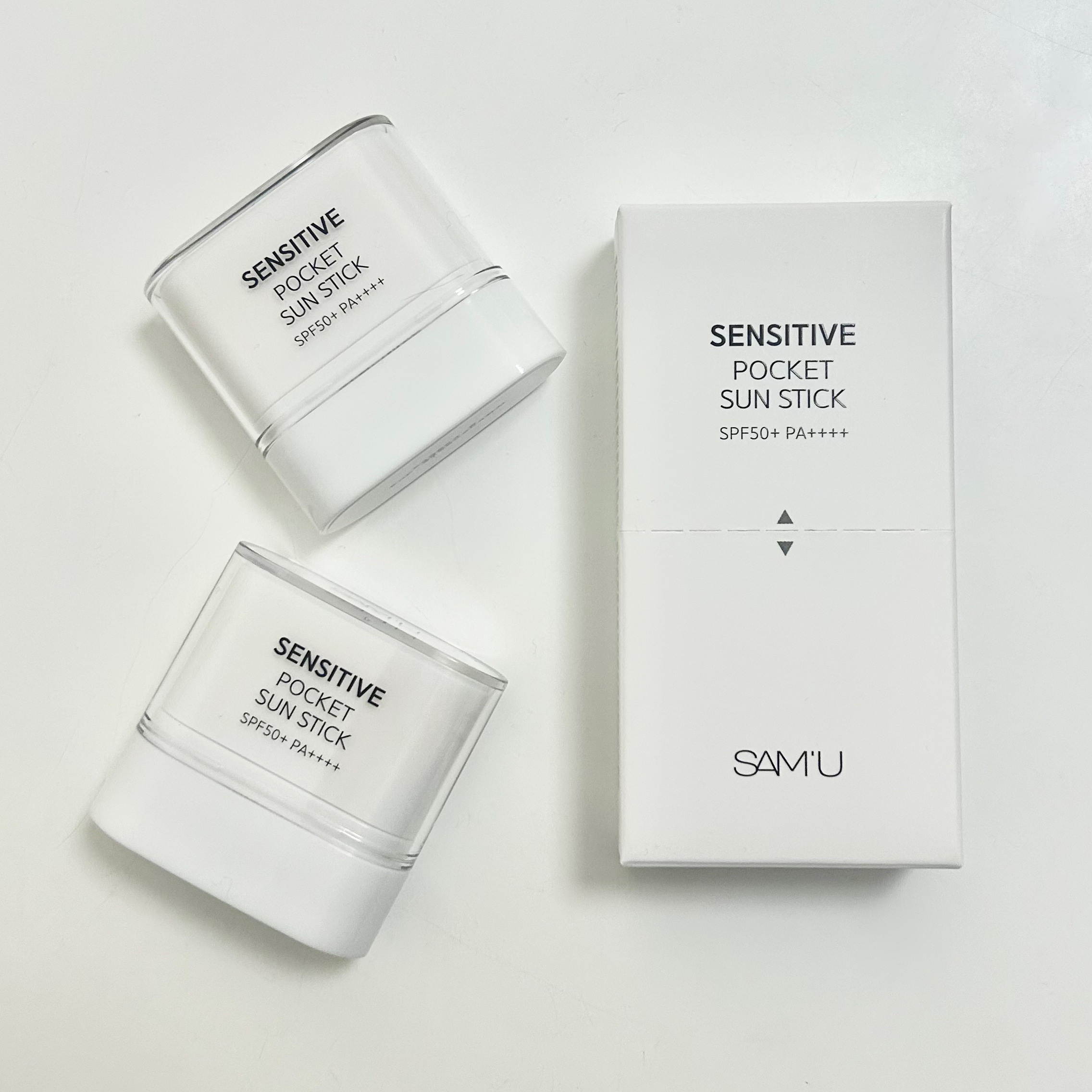 センシティブポケットサンスティック/SAM'U/日焼け止めスティックを使ったクチコミ（1枚目）