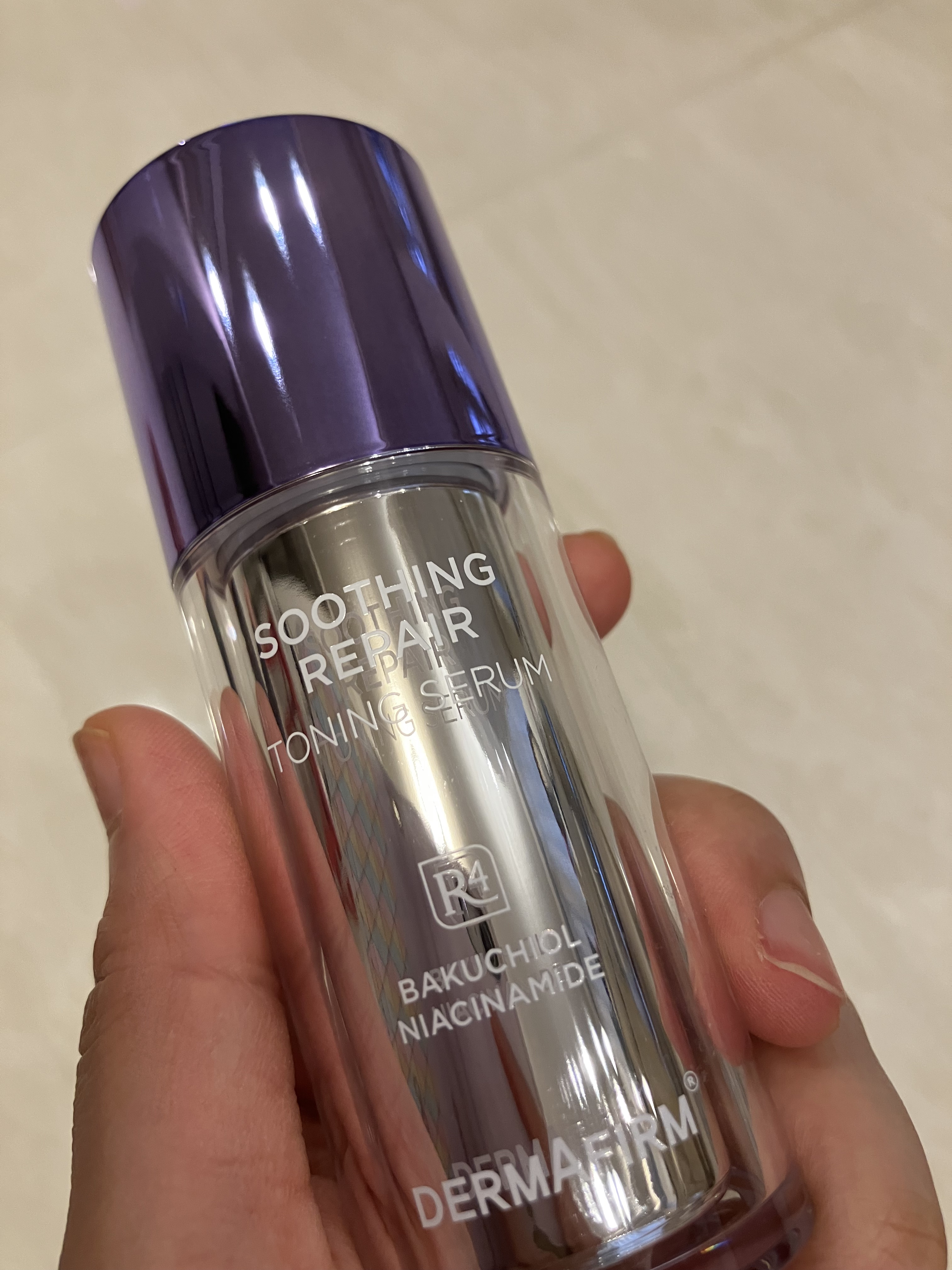 SOOTHING REPAIR TONING SERUM R4/ダーマファーム/美容液を使ったクチコミ（1枚目）