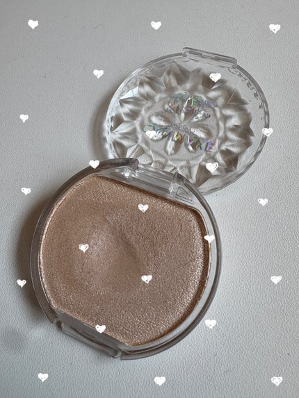 むにゅっとハイライター/キャンメイク/クリームハイライトを使ったクチコミ(1枚目)