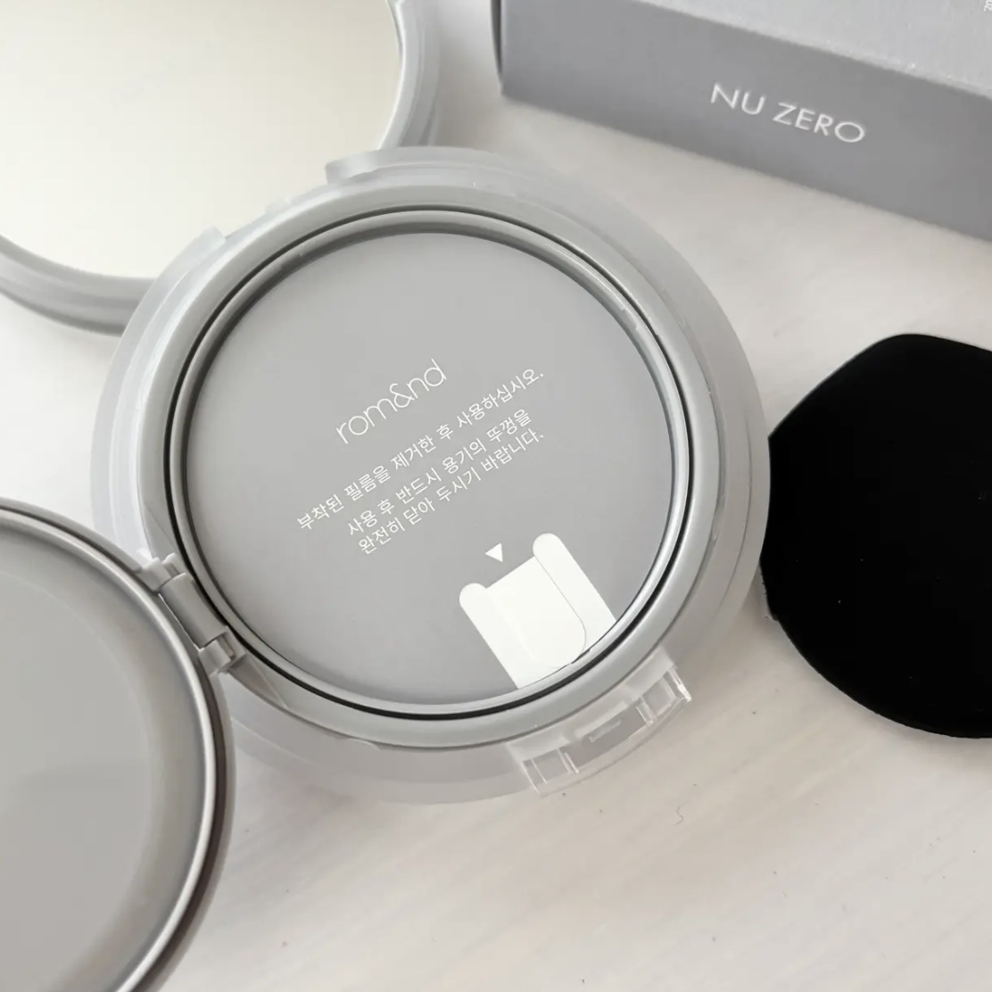 ヌーゼロクッション/rom&nd/クッションファンデーションを使ったクチコミ（3枚目）