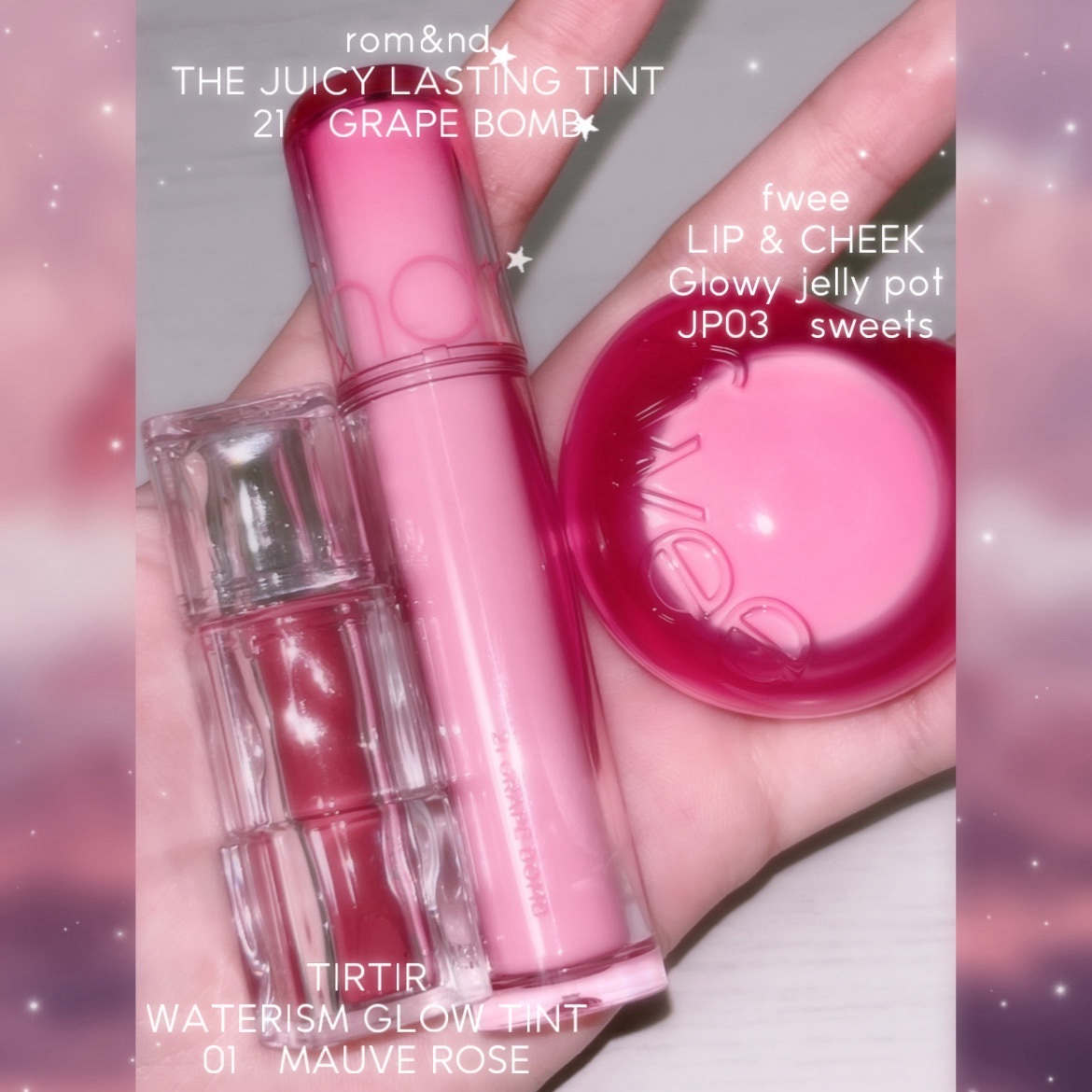 ザ ジューシーラスティングティント/rom&nd/リップティントを使ったクチコミ（2枚目）