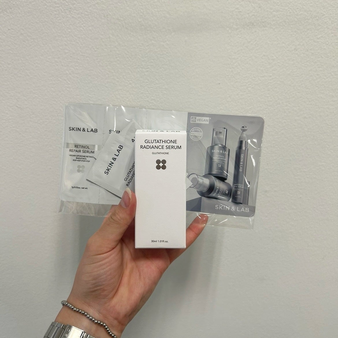 ヴィーガンリポソームレチノールセラム/SKIN&LAB/美容液を使ったクチコミ(4枚目)
