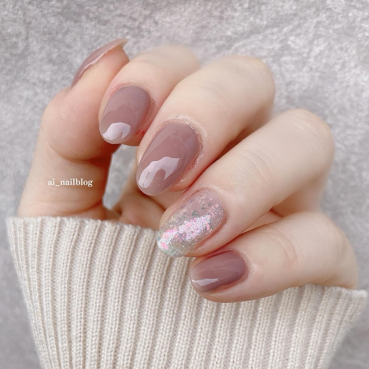 ファンデーションカラーズ 12 モーヴトープ /キャンメイク/マニキュアを使ったクチコミ（3枚目）