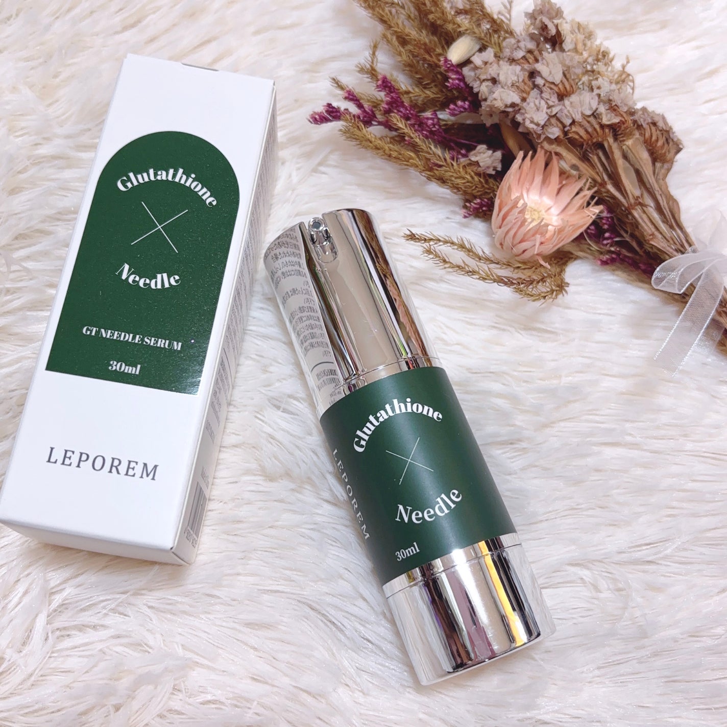 ニードルセラム グルタチオン/LEPOREM/美容液を使ったクチコミ(1枚目)