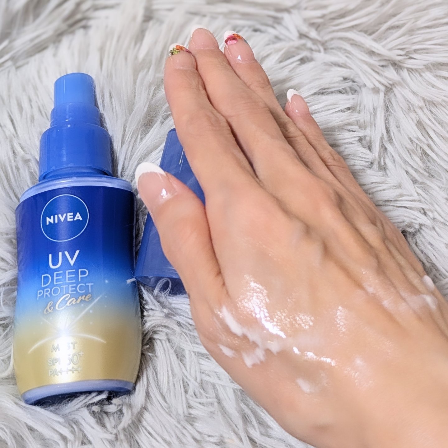 ニベアUV ディーププロテクト＆ケア ミルクミスト/ニベア/日焼け止めミスト・スプレーを使ったクチコミ（2枚目）