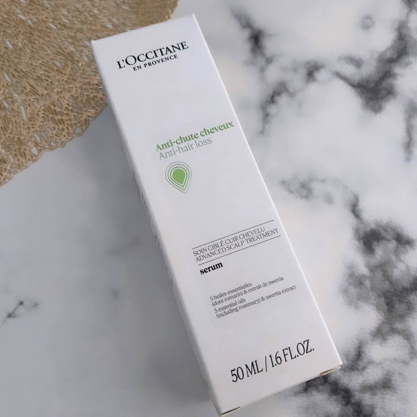 薬用 メディカル アンチヘアロスセラム/L'OCCITANE/頭皮ローションを使ったクチコミ(9枚目)