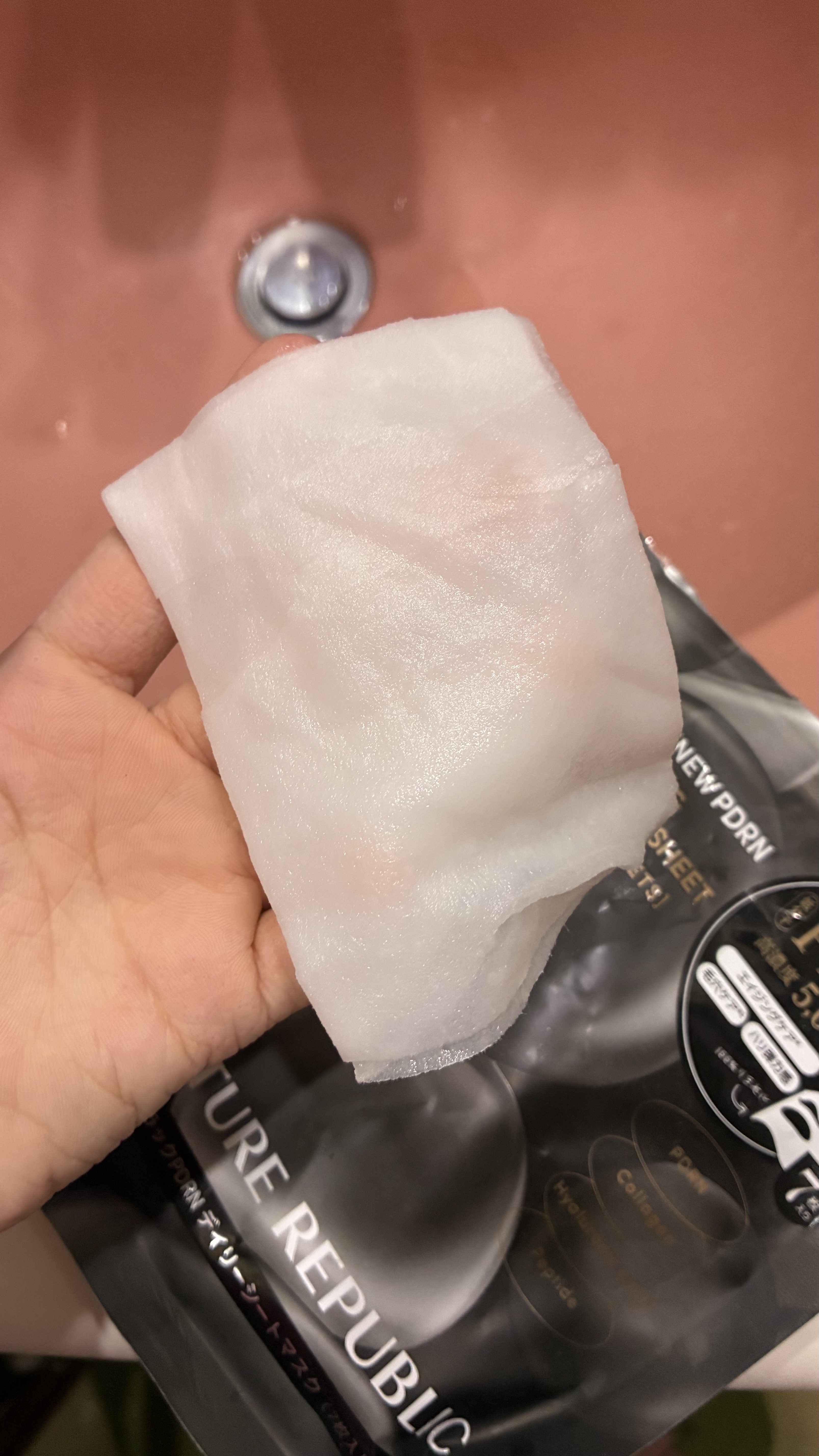 ブラックPDRN デイリーシートマスク/ネイチャーリパブリック/シートマスク・パックを使ったクチコミ（2枚目）