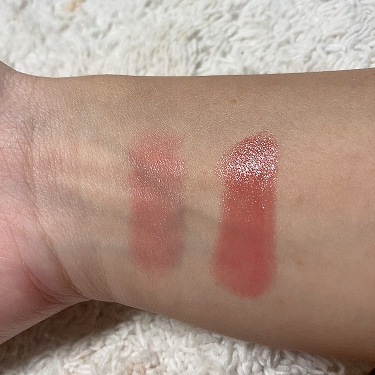 ノーウェアリップスティック バーミンググロー 06 ニューローズ(ディズニーエディション)/espoir/口紅を使ったクチコミ（2枚目）