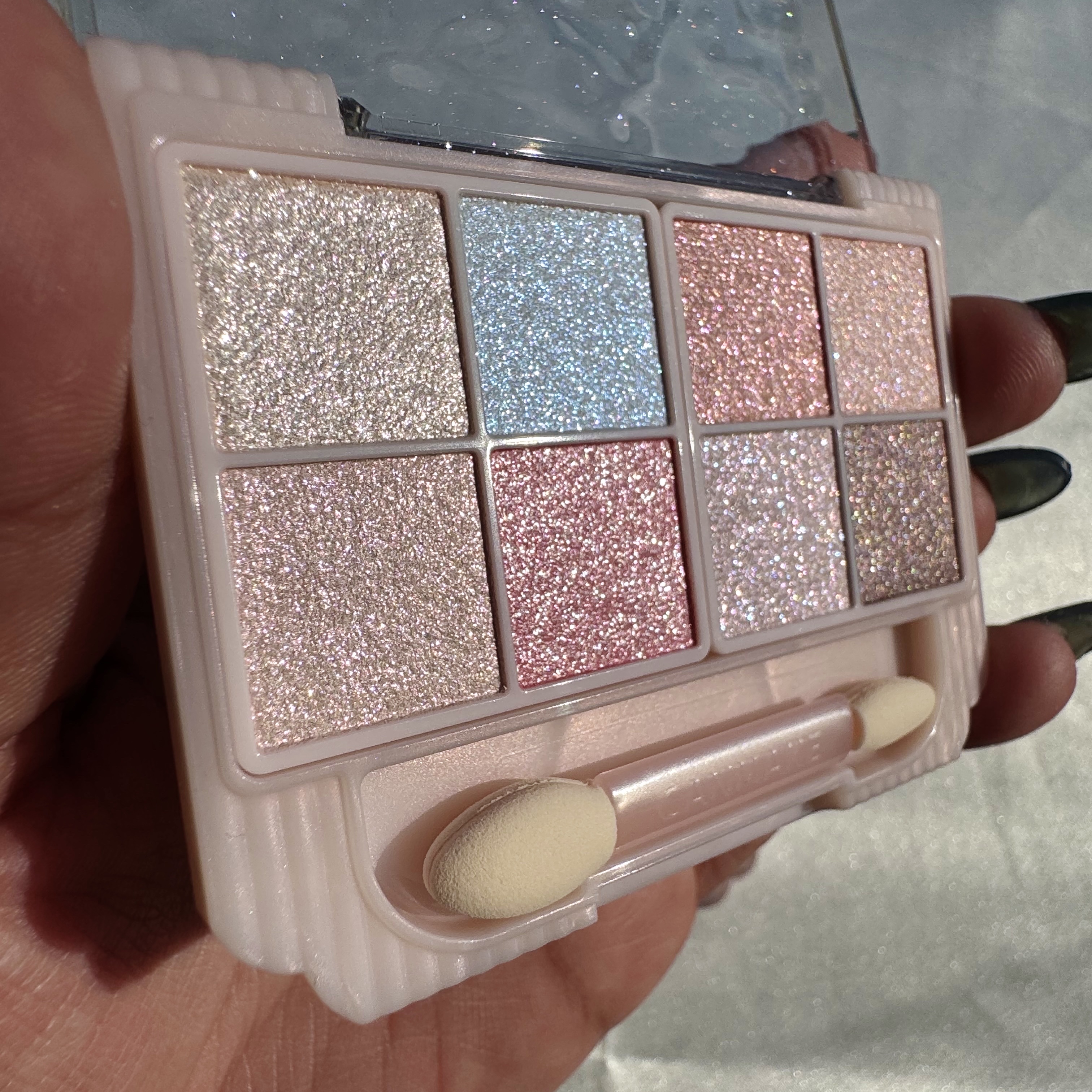 プティパレットアイズ（スパークリングタイプ）/キャンメイク/アイシャドウを使ったクチコミ（2枚目）