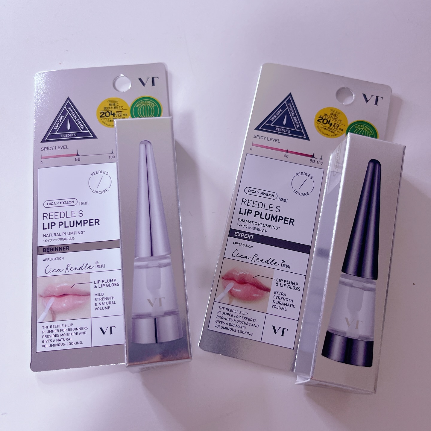 リードルS リッププランパービギナー/VT/リッププランパーを使ったクチコミ（3枚目）